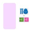 iPhone 15 JUNSUNMAY 25pcs Anti-Blue Light Tempered Glass Screen Protector - 5