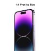 iPhone 15 JUNSUNMAY 25pcs Tempered Glass Screen Protector Film - 2