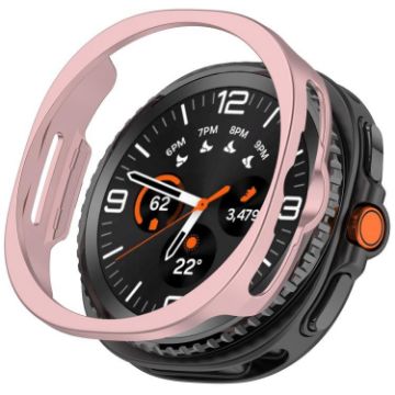 Samsung Galaxy Watch 8 Classic/Ultra 2 Rose Pink Hollow PC Case - 1