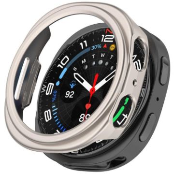 Samsung Galaxy Watch 8 44mm Hollow PC Case - Starlight Half Coverage - 1
