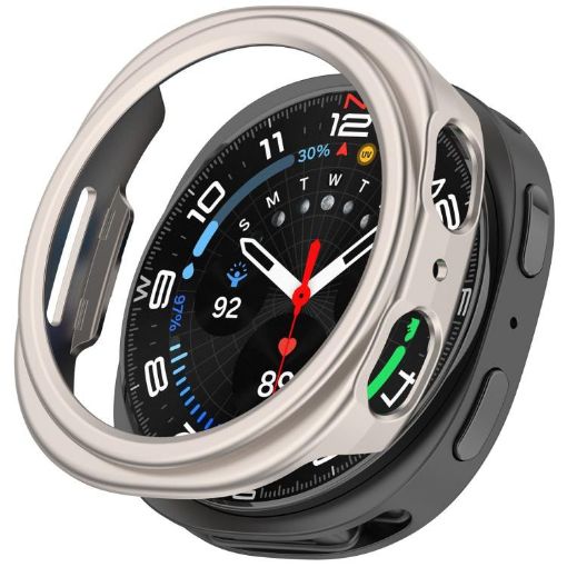 Samsung Galaxy Watch 8 44mm Hollow PC Case - Starlight Half Coverage - 1