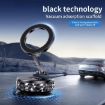 K12 Silver Magnetic Car Phone Holder - 360 Rotation & Foldable Design - 4