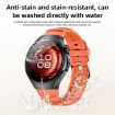 Huawei Watch 5 42mm Cloud Blue Silicone Band with Metal Pin Buckle - 4