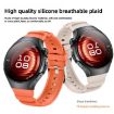 Huawei Watch 5 46mm Silicone Band with Metal Pin Buckle - Starlight - 5