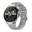 Huawei Watch 5 46mm Gray Silicone Band with Metal Pin Buckle - 1