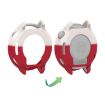 OPPO Watch X2 Mini Silicone Protective Case - Starlight+Red - 3