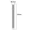 Samsung Galaxy Watch 8 Milanese Loop Magnetic Band 40/44mm Rose Gold - 6