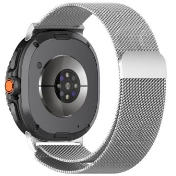 Samsung Galaxy Watch 8 Milanese Loop Magnetic Band 40/44mm Silver - 1