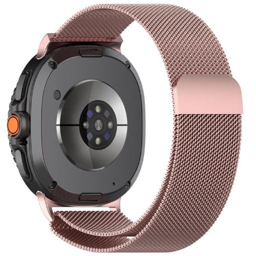 Samsung Galaxy Watch 8 Milanese Loop Magnetic Band 40/44mm Rose Pink - 1