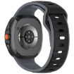 Samsung Galaxy Watch 8 40/44mm Gray Black Silicone Band Reverse Buckle - 2