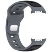 Samsung Galaxy Watch 8 40/44mm Gray Black Silicone Band Reverse Buckle - 4