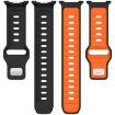 Samsung Galaxy Watch 8 40/44mm Gray Black Silicone Band Reverse Buckle - 8