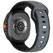 Samsung Galaxy Watch 8 40/44mm Black Gray Silicone Band - 2