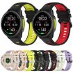 Garmin Forerunner 970 Black+Gray Silicone Watch Band Steel Buckle - 3