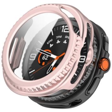 Samsung Galaxy Watch 8 Classic/Ultra 2 Pink Tempered Film PC Case - 1