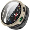 Samsung Galaxy Watch 8 40mm Ivory White Tempered Film PC Case - 1