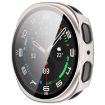Samsung Galaxy Watch 8 40mm Tempered Film PC Case - Frosted Starlight - 2