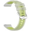 22mm Lime Jelly Silicone Watch Band - Replacement Strap - 3