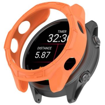Garmin Forerunner 570 42mm Orange TPU Protective Case - Half Coverage - 1