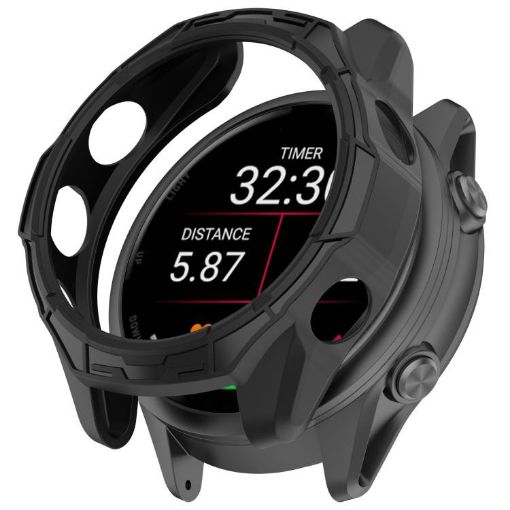 Garmin Forerunner 570 42mm Black TPU Protective Case - Half Coverage - 1