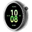 For Honor Watch Fit Diamond TPU Case - Transparent, Half Coverage - 2
