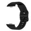 Huawei Watch Fit 4 Pro/4/3 Black Silicone Wave Texture Band - 3