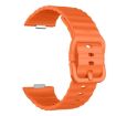 Huawei Watch Fit 4 Pro/3 Wave Texture Orange Silicone Band - 4