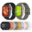 Huawei Watch Fit 4 Pro/3 Wave Texture Silicone Band Light Blue - 5
