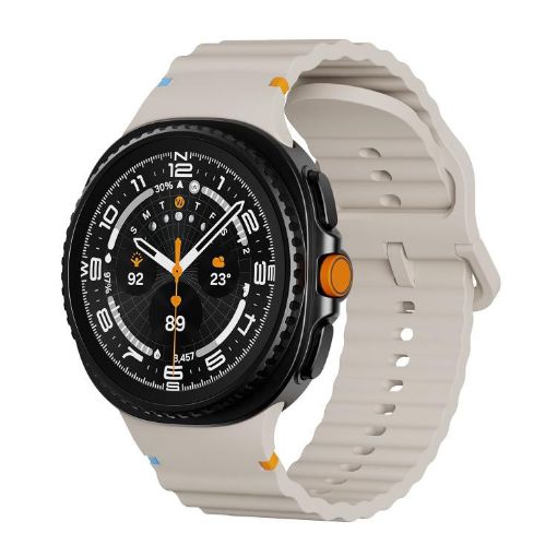 Samsung Galaxy Watch 8 40mm/44mm Silicone Band Starlight Buckle - 1