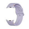 Samsung Galaxy Watch 8 40mm/44mm Purple Silicone Band Wavy Grain - 2