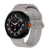 Samsung Galaxy Watch 8 40mm/44mm Gray Silicone Band Wavy Grain - 1