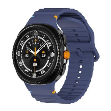 Samsung Galaxy Watch 8 40mm/44mm Silicone Band Midnight Blue - 1