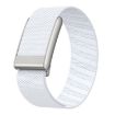 WHOOP 5.0 White Nylon Watch Band - Regular Elastic Force Design - 1