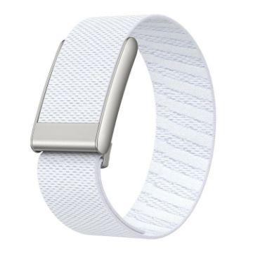 WHOOP 5.0 White Nylon Watch Band - Regular Elastic Force Design - 1