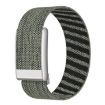 WHOOP 5.0 Gray Green Nylon Watch Band - Regular Elastic Force Design - 3