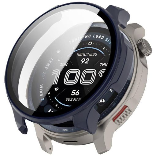 Amazfit Balance 2 Ink Blue Tempered Film PC Watch Protective Case - 1
