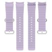 Samsung Galaxy Watch 7 40/44mm White Silicone Band Marine Silver Buckle - 8