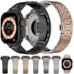 Octagonal Stainless Steel Watch for Apple Watch 46/49/45/44mm Silver Gold - 6