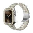 Apple Watch 49mm Chameleon PC Case & Epoxy Resin Band (Color Changing Gold) - 1