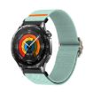 22mm Universal Nylon Watch Band - Mechanical Drip Lotus Blue Strap - 1