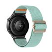 22mm Universal Nylon Watch Band - Mechanical Drip Lotus Blue Strap - 2