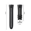 Huawei Watch 5 46mm Orange Corrugated Silicone Band - 5