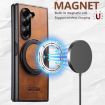 Samsung Galaxy Z Fold6 Suteni G3 MagSafe 360 Rotation Brown Case - 2