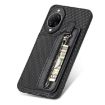 Huawei nova 14 Pro Carbon Fiber Flip Zipper Wallet Case - Black - 5