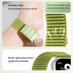 Redmi Watch 5/4 Woven Nylon Band - Wilderness Green Hook & Loop Strap - 3