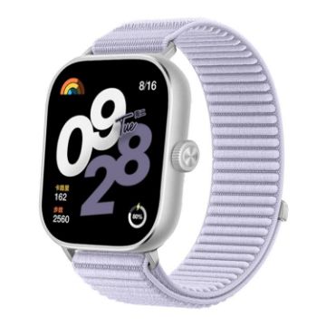 Redmi Watch 5/4 Woven Nylon Hook & Loop Band - Hyacinth Purple - 1