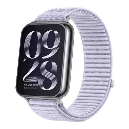 Xiaomi Smart Band 9/8 Pro Woven Nylon Watch Band - Hyacinth Purple - 1