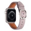 Genuine Leather Watch Band for Apple Watch 46/49/45/44mm - Misty Purple - 3