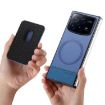 Xiaomi Mix Fold 4 Blue Twill Fabric Card Bag Ring Magnetic Phone Case - 3