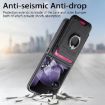 Xiaomi Mix Flip Black Twill Fabric Card Bag Ring Magnetic Phone Case - 4